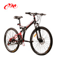 bicicleta de montanha de bicicletas / 21 mountain bike de cor preta e amarela